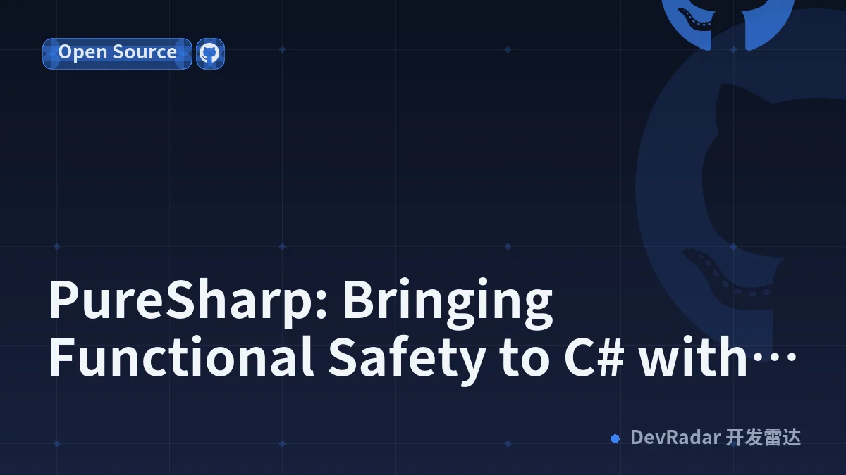 PureSharp: Bringing Functional Safety to C# with Roslyn Analyzers