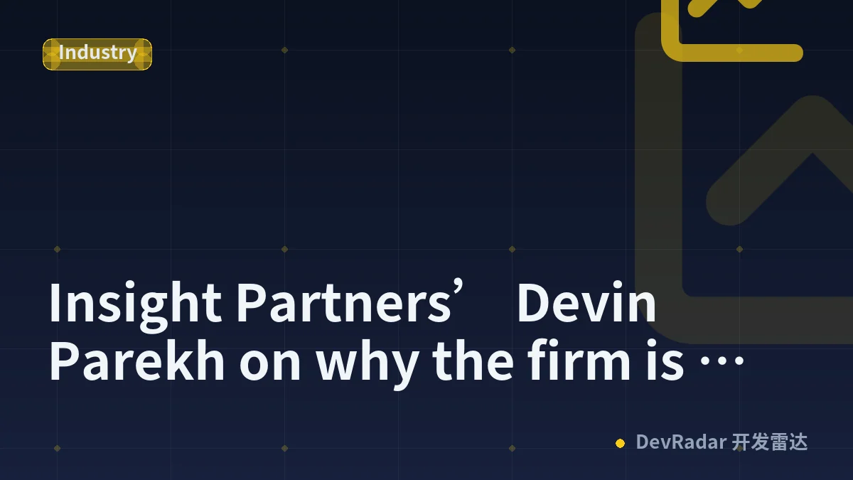 Insight Partners’ Devin Parekh on why the firm is diversifying while everyone else bets the farm on OpenAI and Anthropic