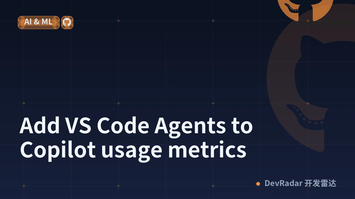 Add VS Code Agents to Copilot usage metrics