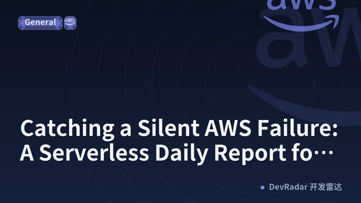 Catching a Silent AWS Failure: A Serverless Daily Report for Suspended Auto Scaling Groups