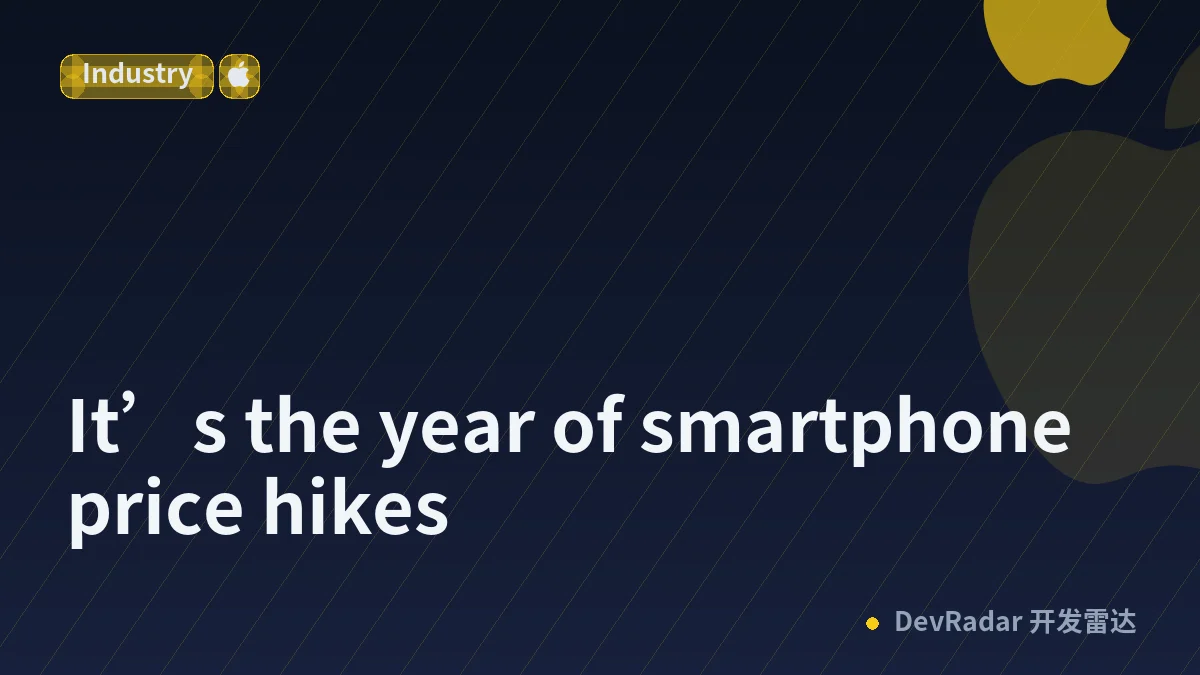 It’s the year of smartphone price hikes