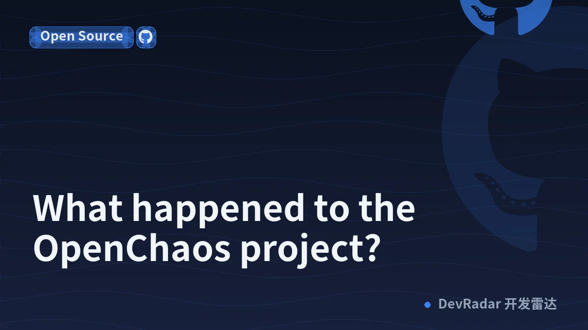 What happened to the OpenChaos project?
