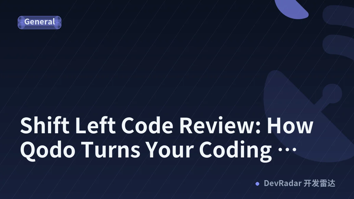 Shift Left Code Review: How Qodo Turns Your Coding Agent Into Its Own First Reviewer