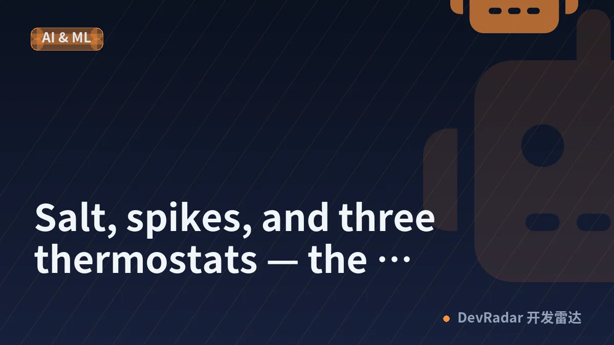 Salt, spikes, and three thermostats — the neuromodules of a numpy organism