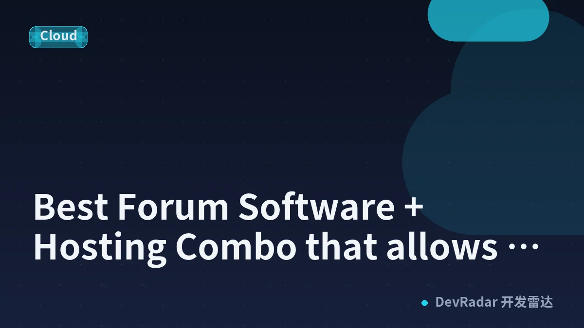 Best Forum Software + Hosting Combo that allows for Adult Content (Written)