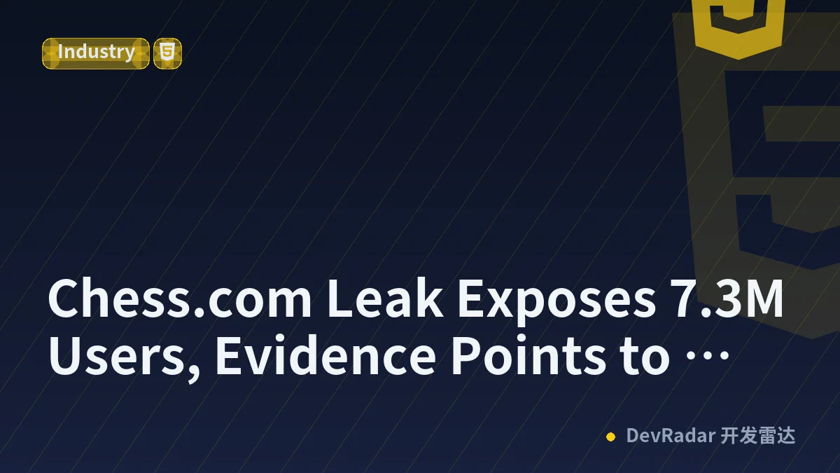 Chess.com Leak Exposes 7.3M Users, Evidence Points to Scraping