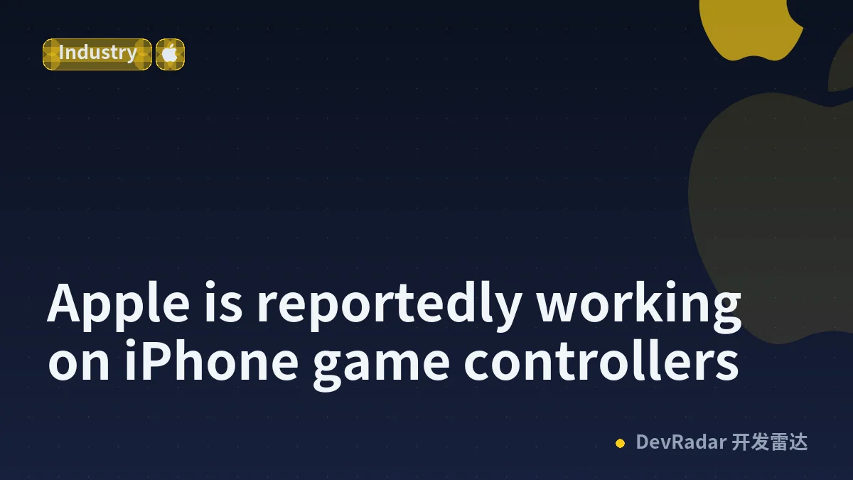 Apple is reportedly working on iPhone game controllers