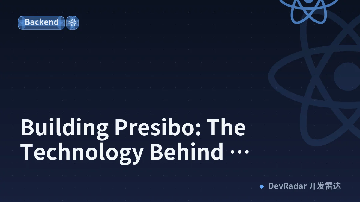 Building Presibo: The Technology Behind Continuous Healthcare