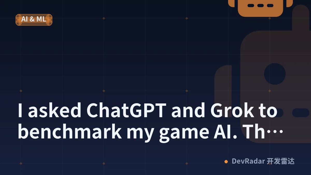 I asked ChatGPT and Grok to benchmark my game AI. Then I ran the code.