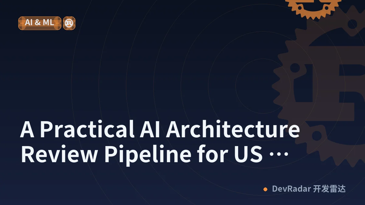 A Practical AI Architecture Review Pipeline for US Building Permits
